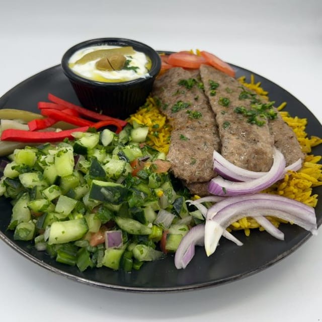 17 Lamb Gyro Plate.