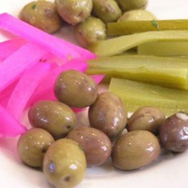 27 Olive And Pickles.