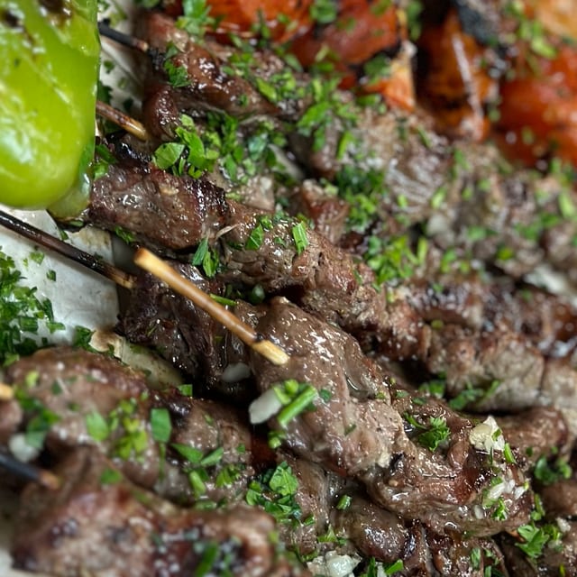 15 Lamb Kebab.