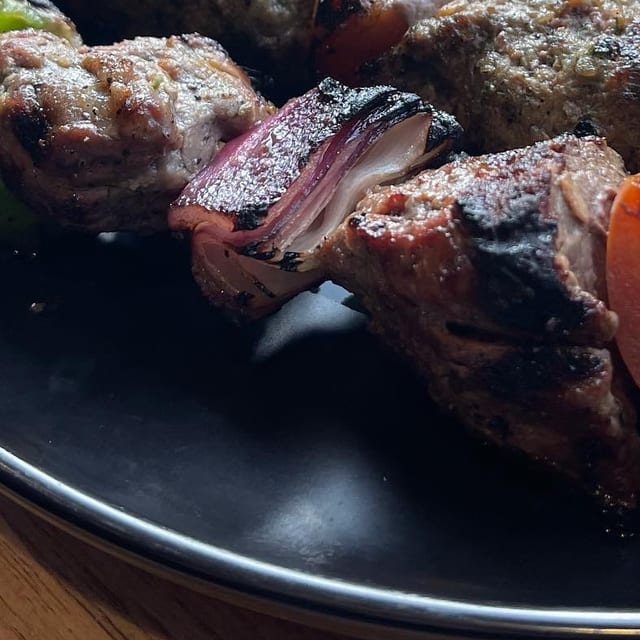 16 Filet Mignon Kebab.