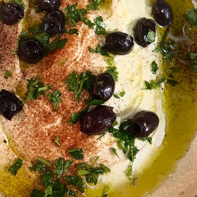 12 Hummus Wrap.