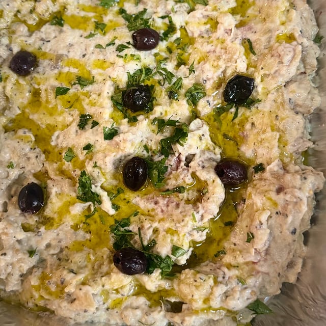 24 Baba Ghanoush (Vegetarian) Small.